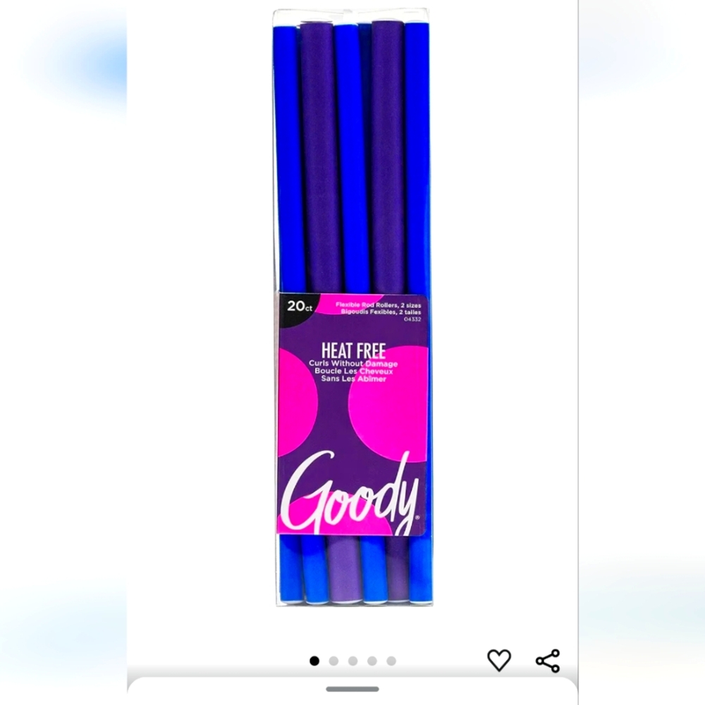 Goody Heat Free Rollers and clips